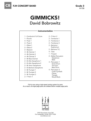 Gimmicks: Score