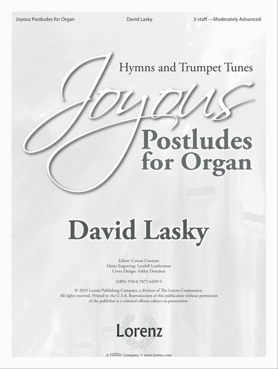 Joyous Postludes for Organ