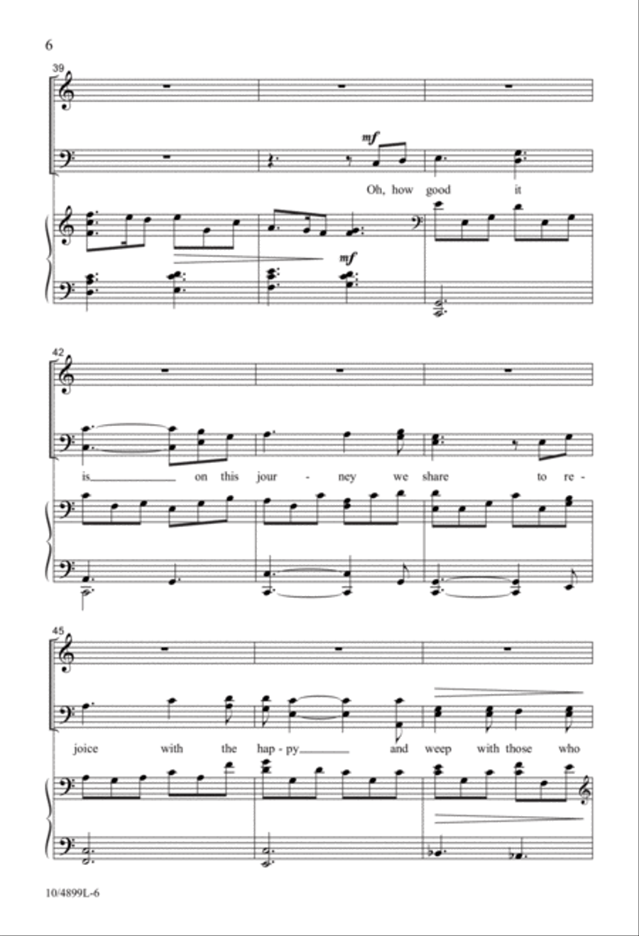 Oh, How Good It Is Oh, How Good It Is 4-Part scores gallery preview page 6