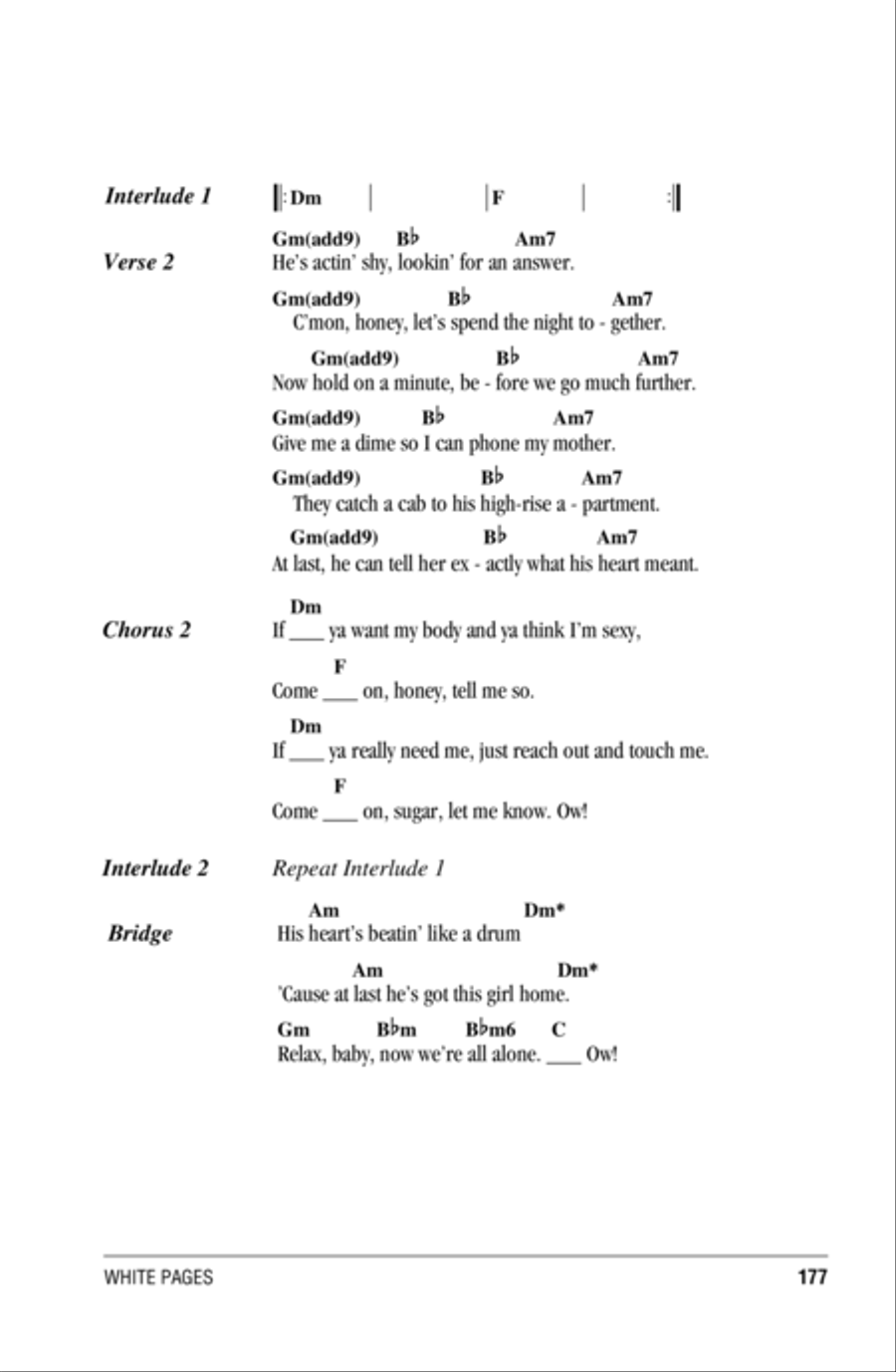 Da Ya Think I'm Sexy Acoustic Guitar scores gallery preview page 2