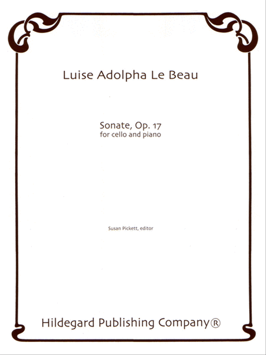Sonata Op. 17 Chamber Music scores gallery preview page 1