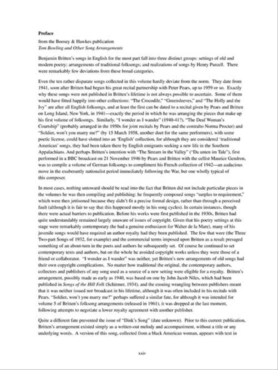 Complete Folksong Arrangements Medium Voice scores gallery preview page 6