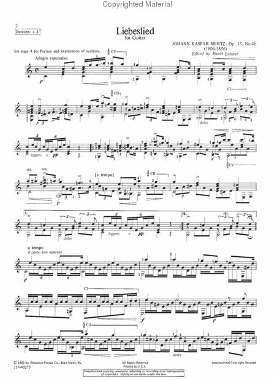 Liebeslied Liebeslied Chamber Music scores gallery preview page 2