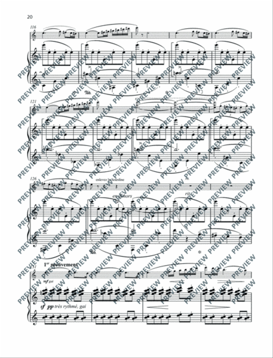 Complete Violin Works Violin Solo scores gallery preview page 21