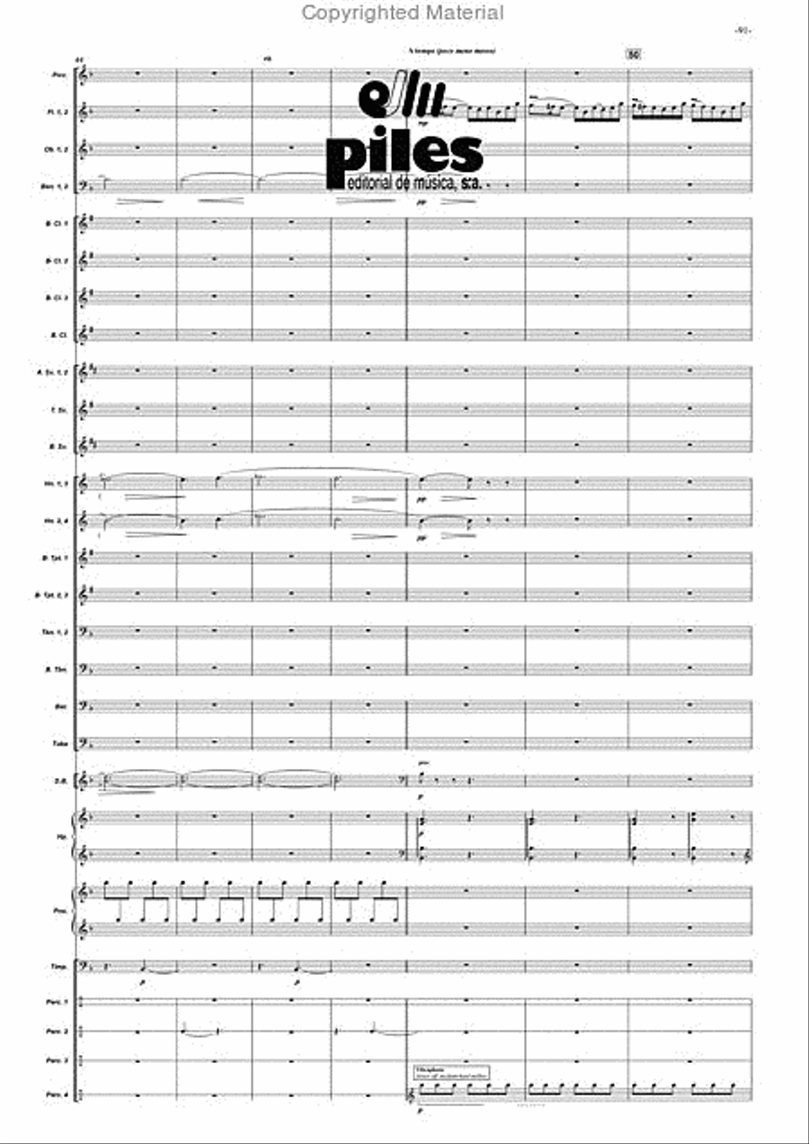 Duende Duende Concert Band scores gallery preview page 92