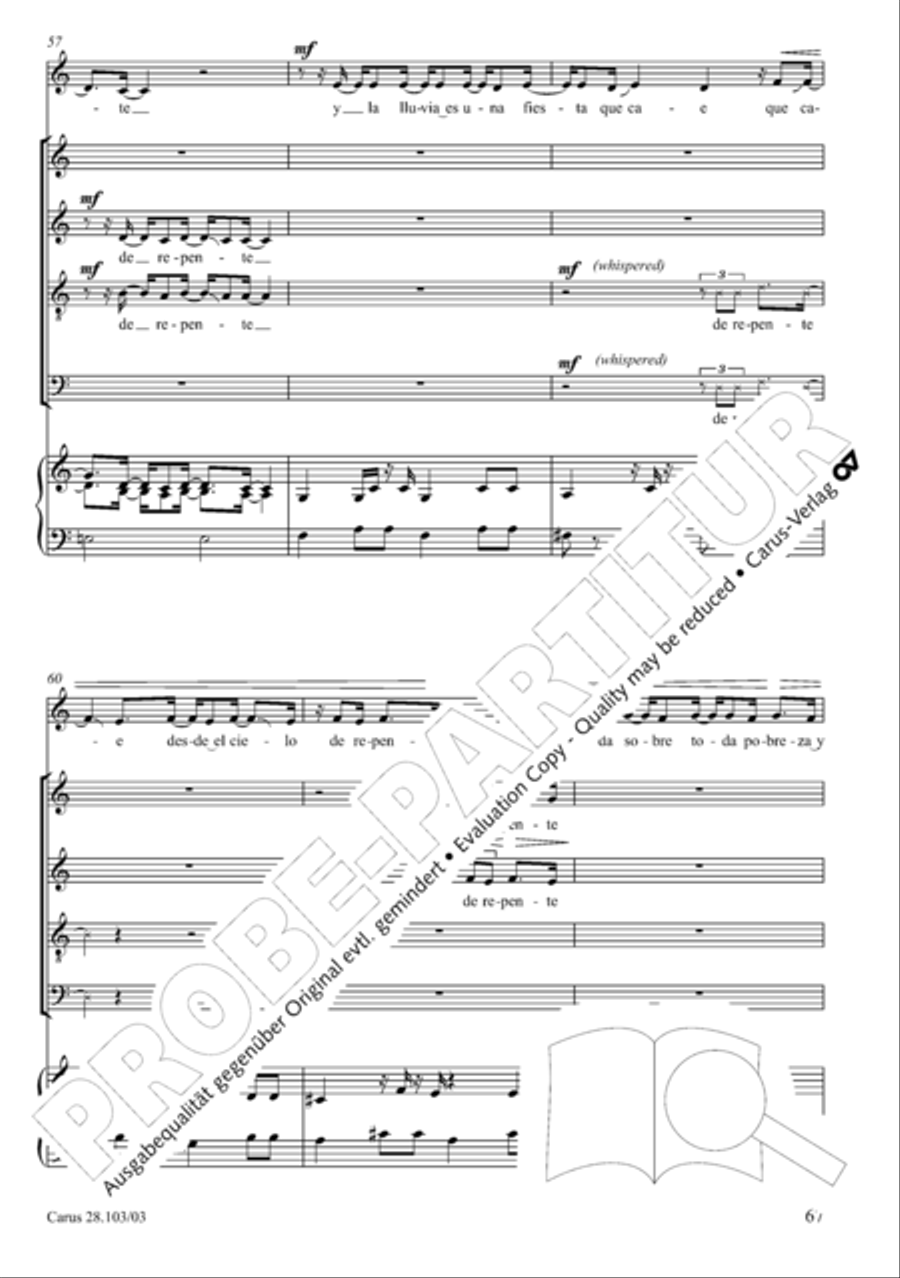 Water Water 4-Part scores gallery preview page 82