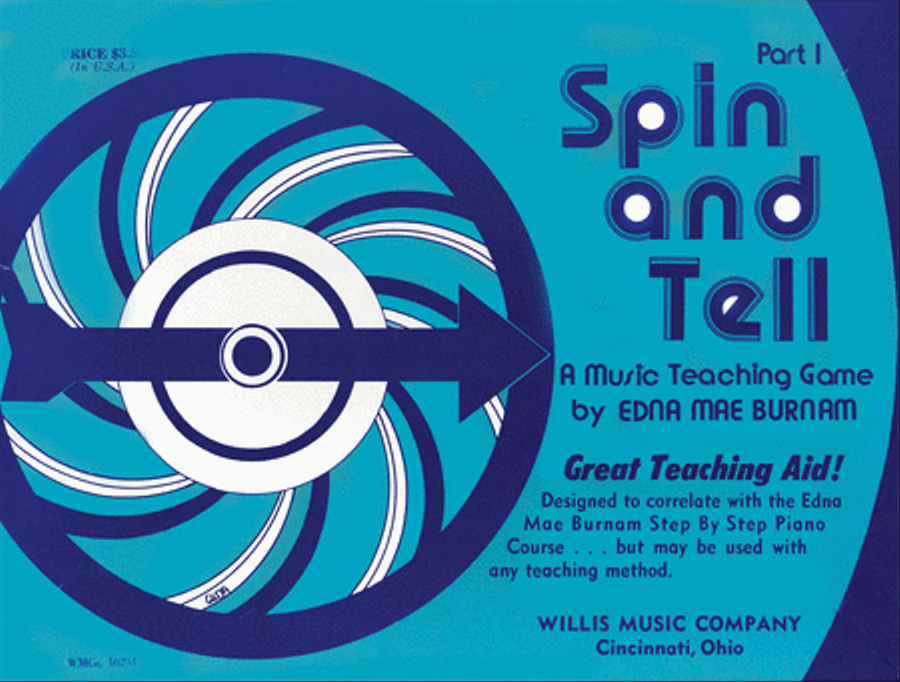 Spin and Tell - Game 1 Easy Piano scores gallery preview page 1