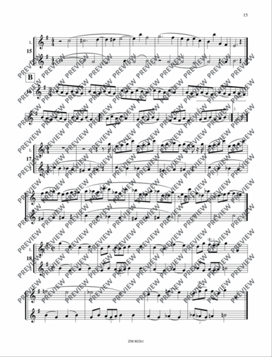 Oboe lernen Oboe scores gallery preview page 16