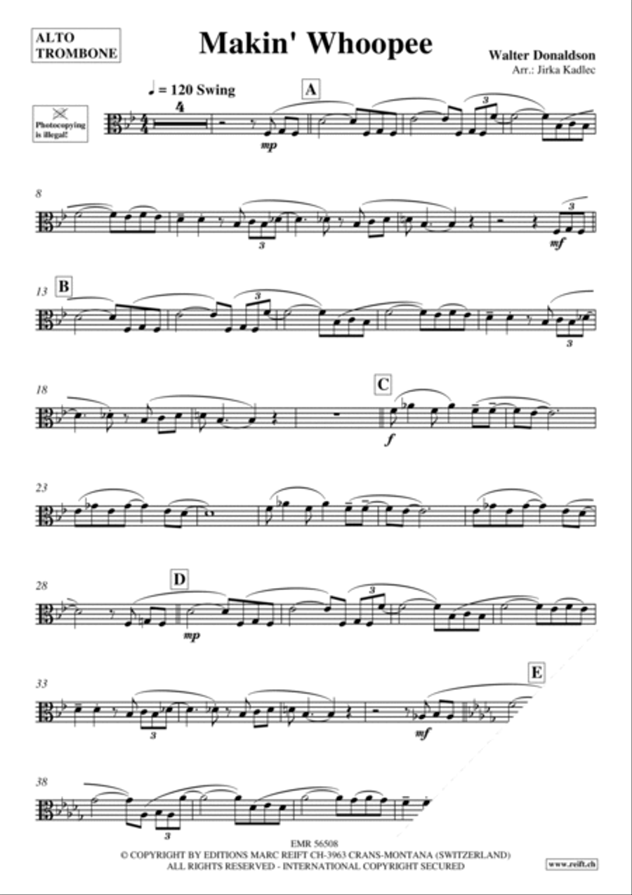 Makin' Whoopee Piano Accompaniment scores gallery preview page 3