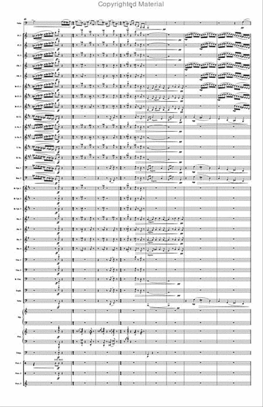 Concerto Concerto Concert Band scores gallery preview page 6
