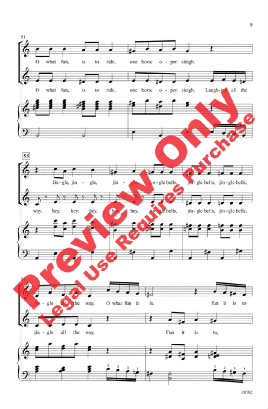 Nutcracker Jingles 2-Part scores gallery preview page 8