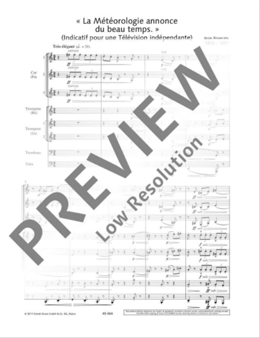 'La Météorologie annonce du beau temps' TB scores gallery preview page 4