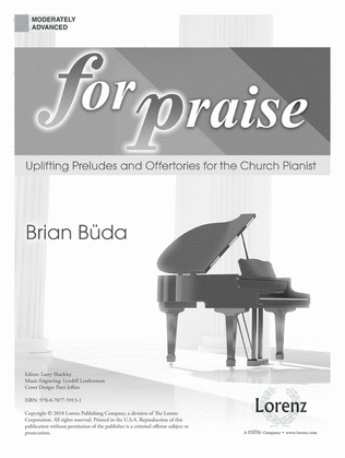 Book cover for For Praise (Digital Download)