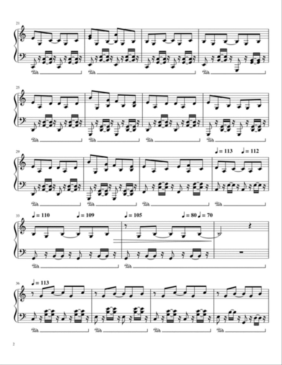 September Song Easy Piano scores gallery preview page 2