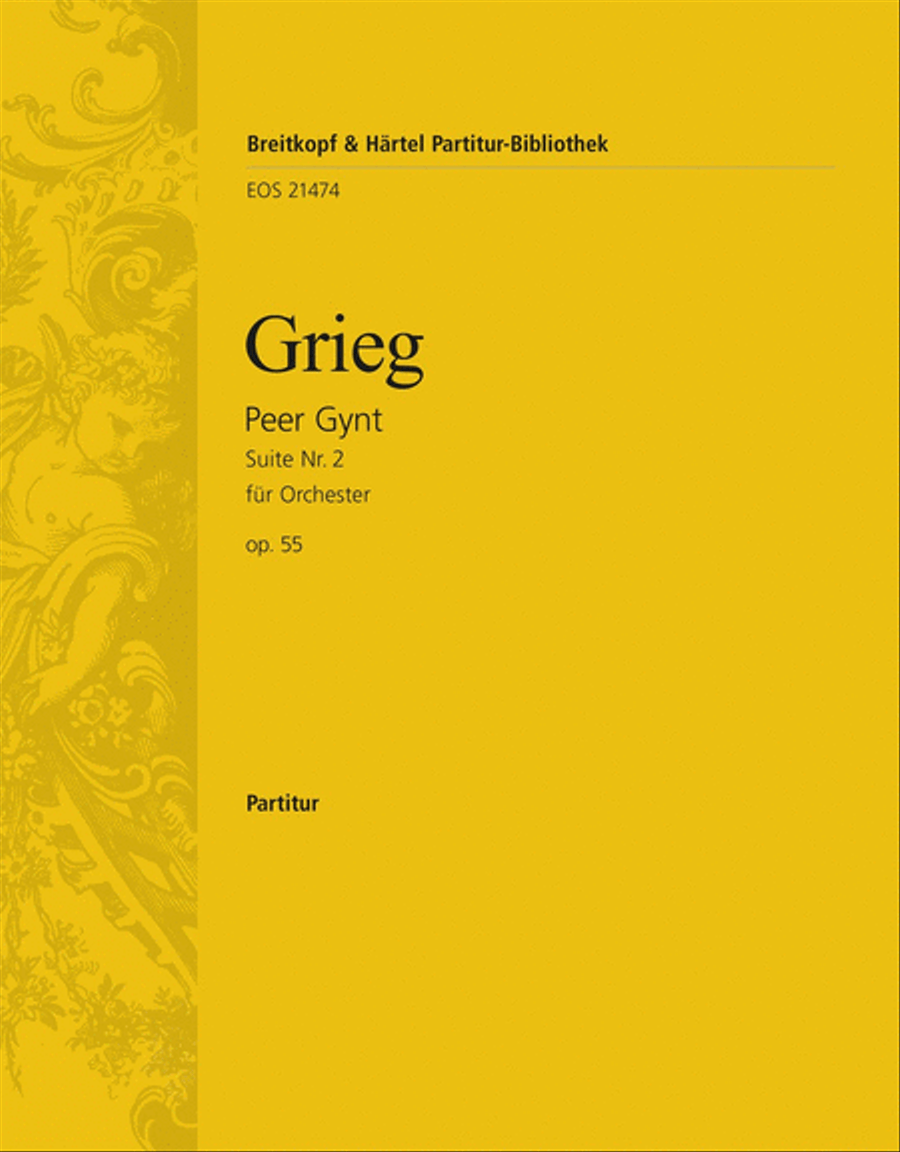 Peer Gynt Suite No. 2 Op. 55 Orchestra scores gallery preview page 1
