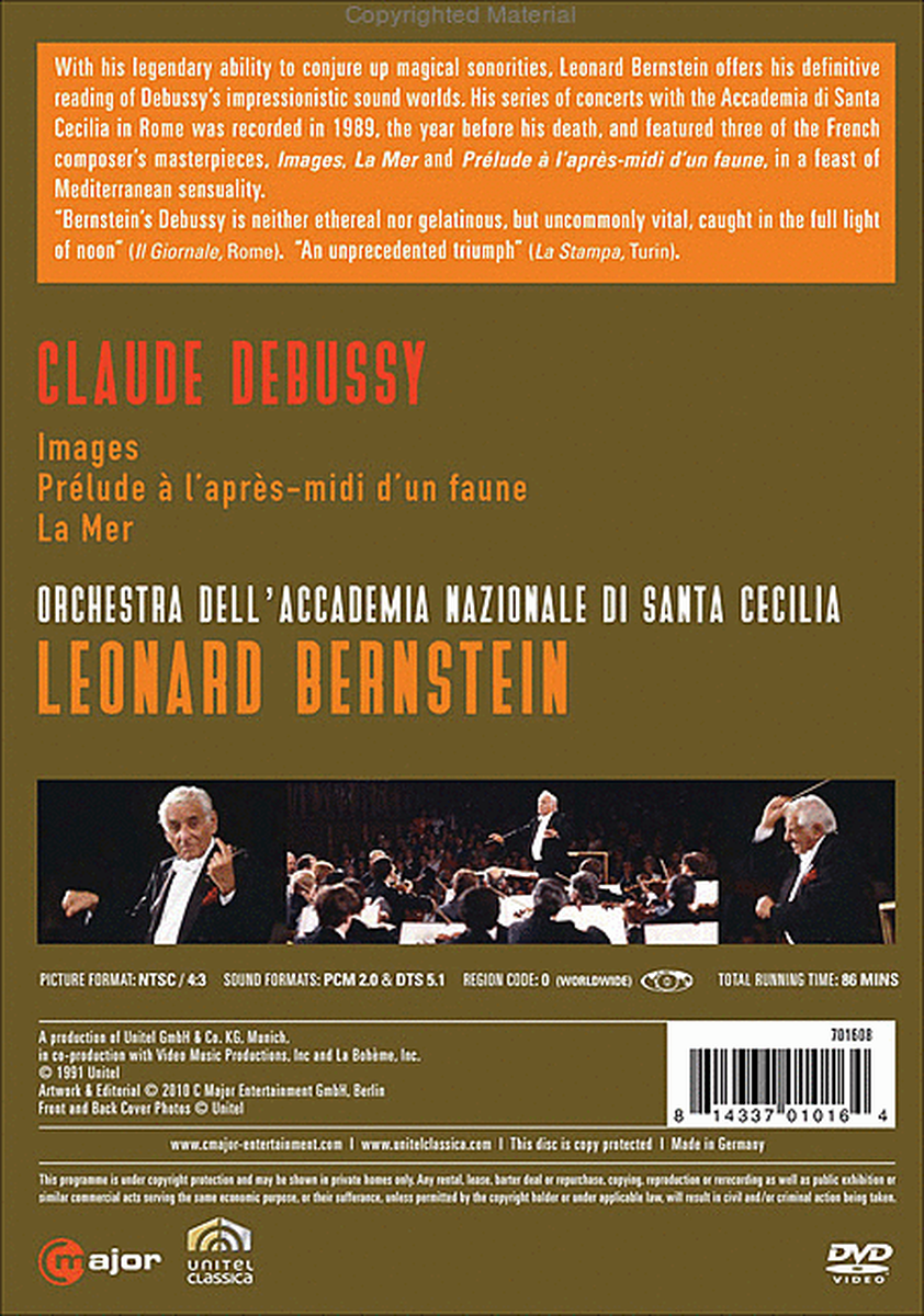 Leonard Bernstein: Debussy