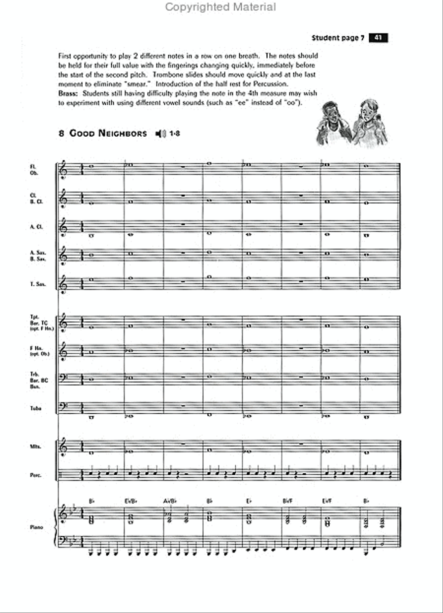 Accent on Achievement, Book 1 Concert Band Methods scores gallery preview page 3