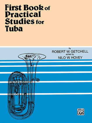 Book cover for Practical Studies for Tuba, Book 1