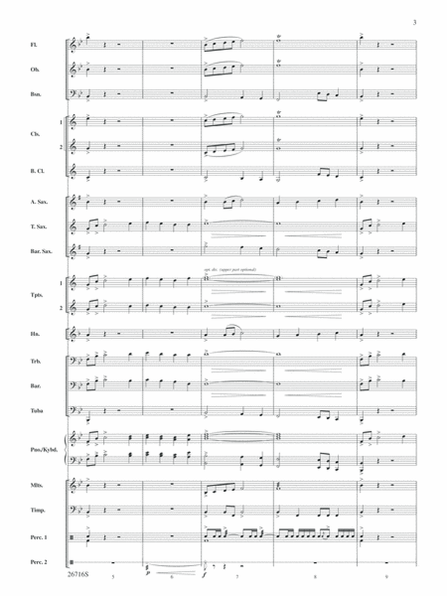 Proclamation and Procession: Score