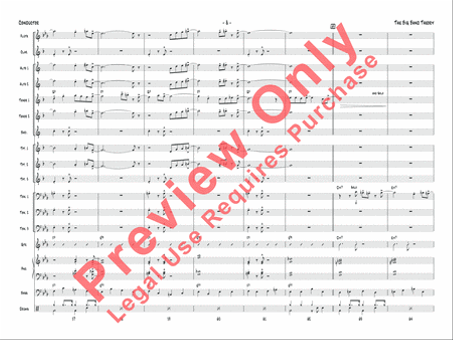 The Big Band Theory Jazz Ensemble scores gallery preview page 9