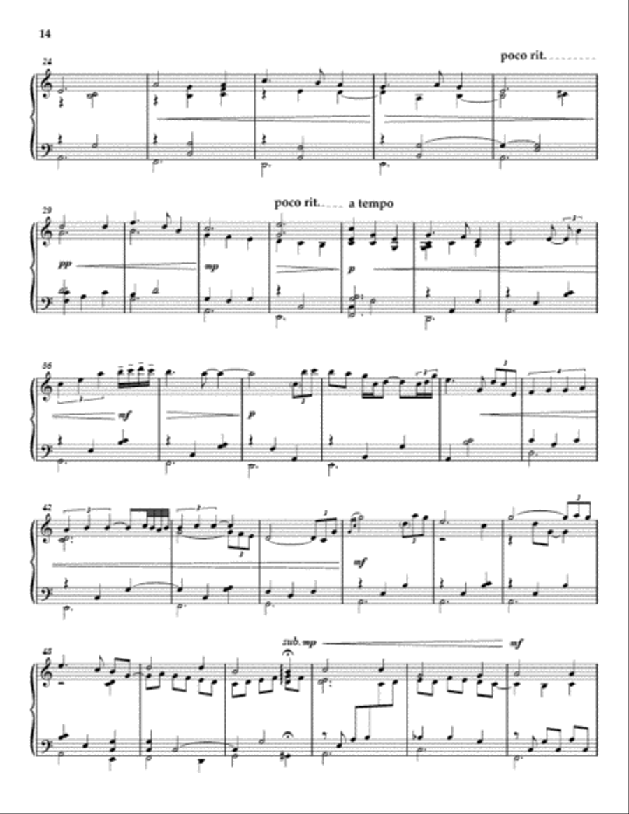 Winter Songs Piano Collection Piano Solo scores gallery preview page 7