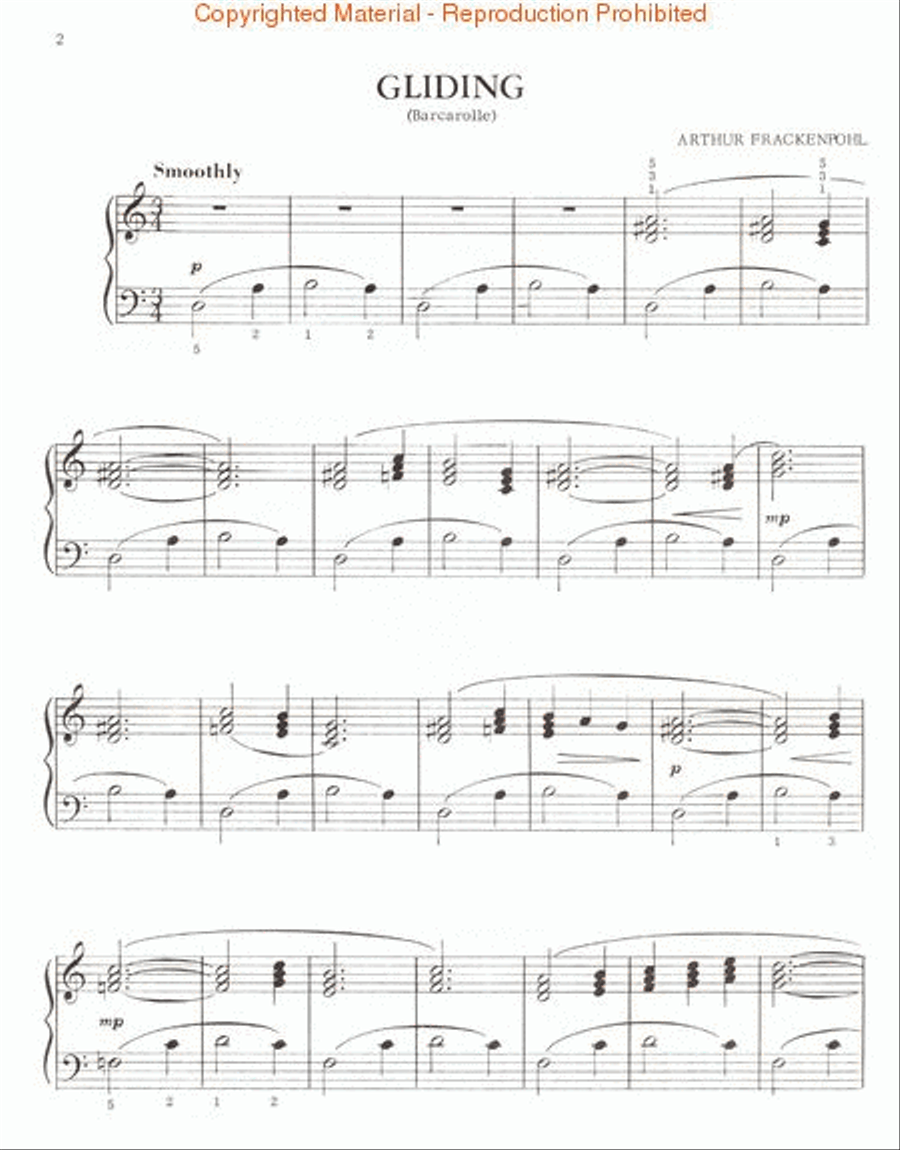 Gliding Piano Method scores gallery preview page 2