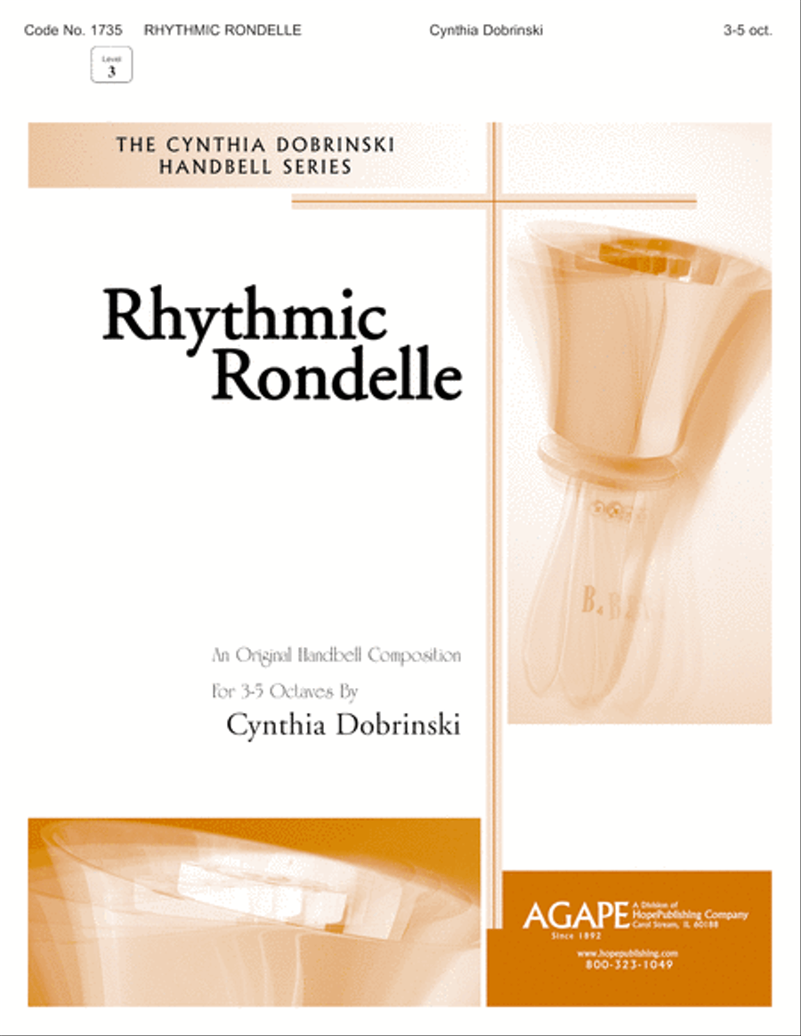 Rhythmic Rondelle-Digital Download Handbell Choir scores gallery preview page 1