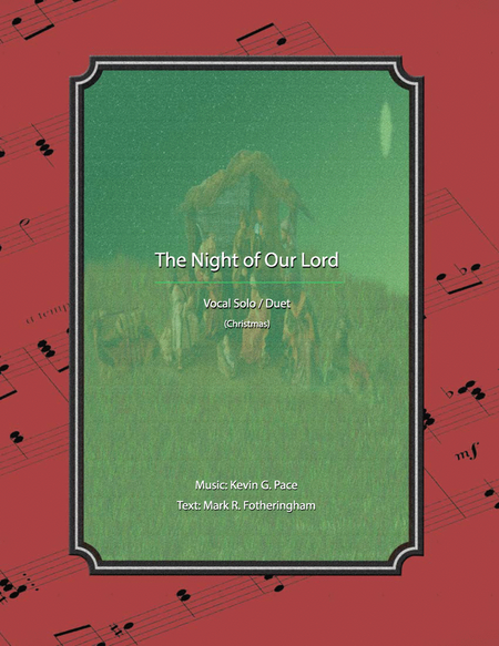 The Night of Our Lord, sacred vocal solo/duet image number null
