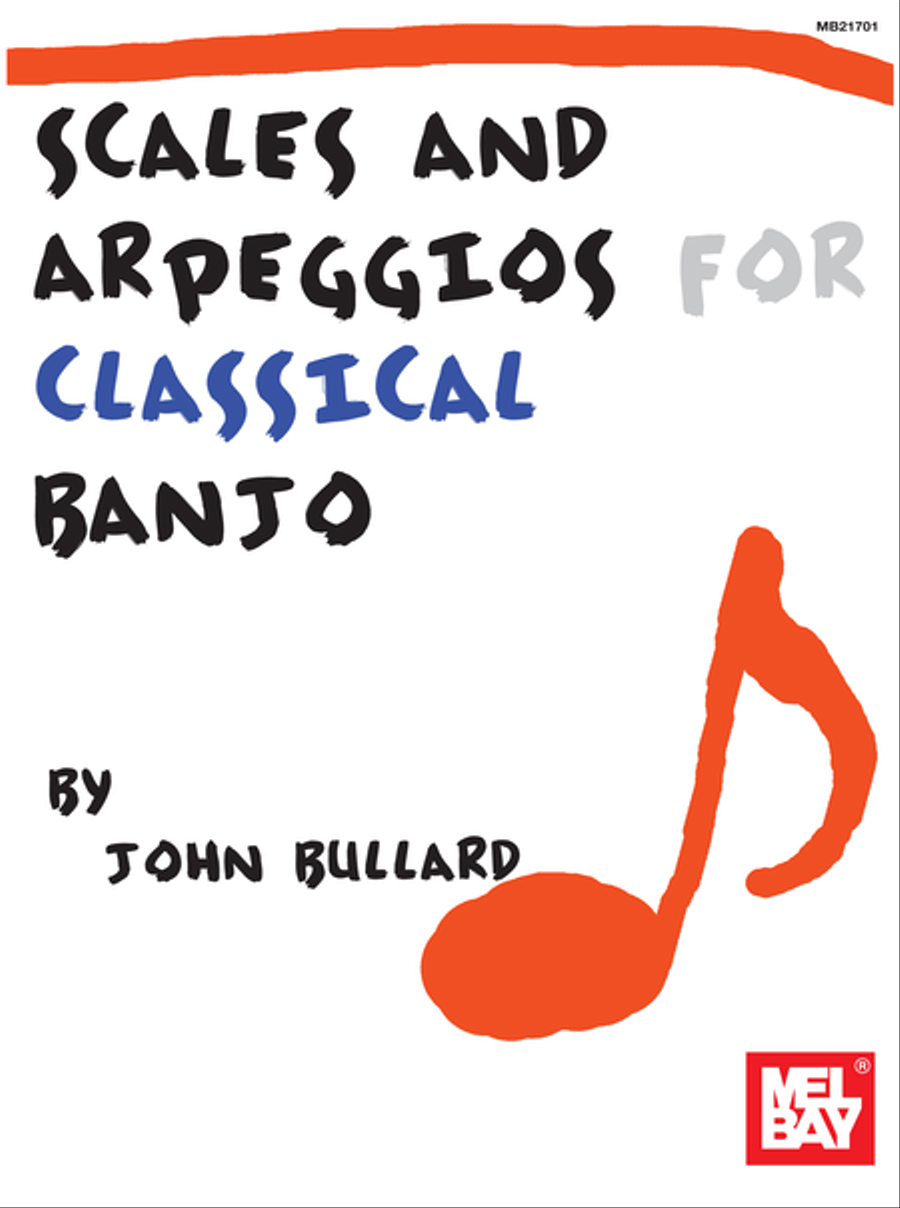 Scales and Arpeggios for Classical Banjo 5-String Banjo scores gallery preview page 1