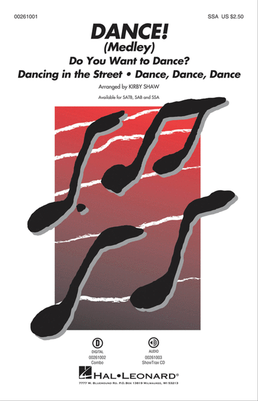 DANCE! SSA scores gallery preview page 1