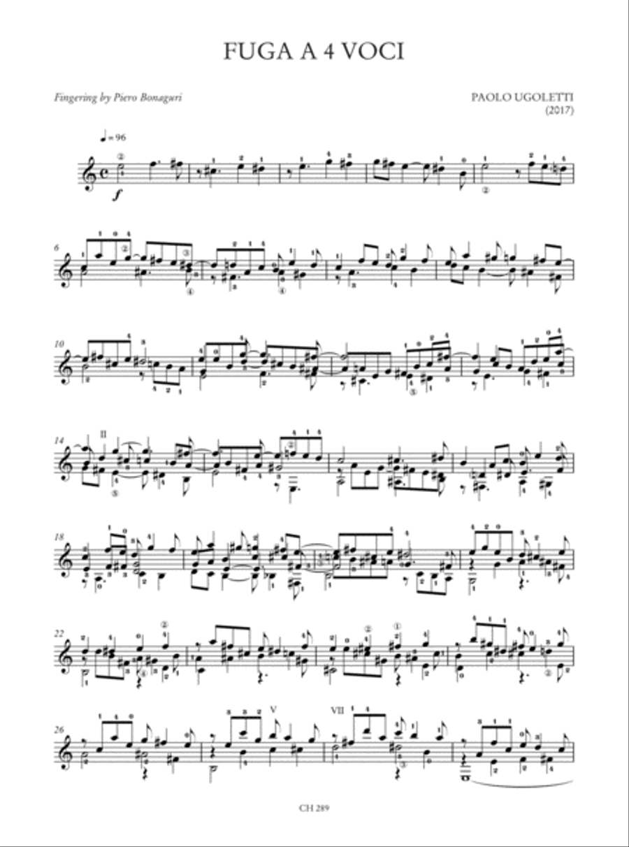 Junto a Rodrigo. An Anthology of Contemporary Music for Guitar (Podera, Reghezza, Simoni, Smaili, Ugoletti) Acoustic Guitar scores gallery preview page 6