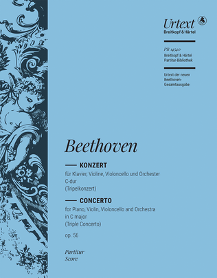 Book cover for Concerto in C major Op. 56