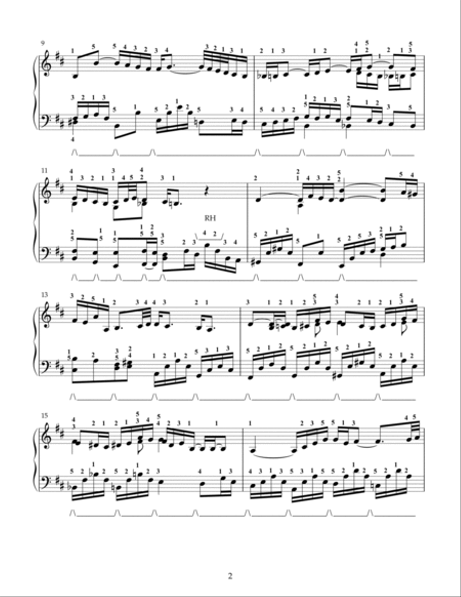 Air Piano Solo scores gallery preview page 2