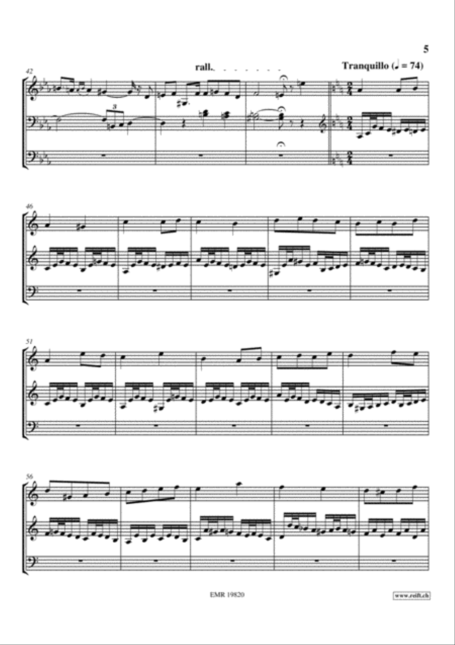 Poeme et Fugue Poeme et Fugue Organ scores gallery preview page 5