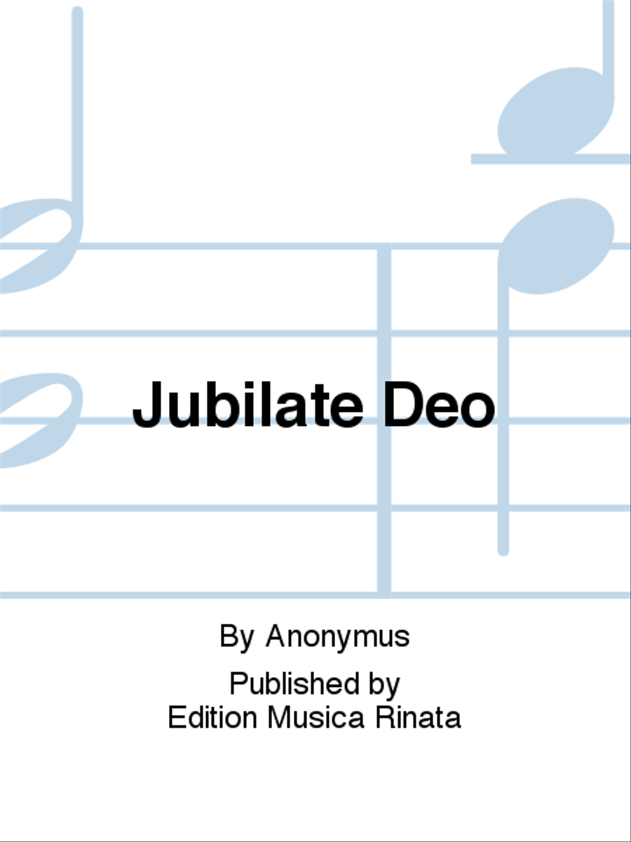 Jubilate Deo Horn scores gallery preview page 1
