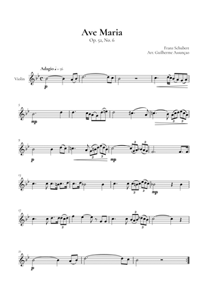 Book cover for Ave Maria - F. Schubert (Violin)