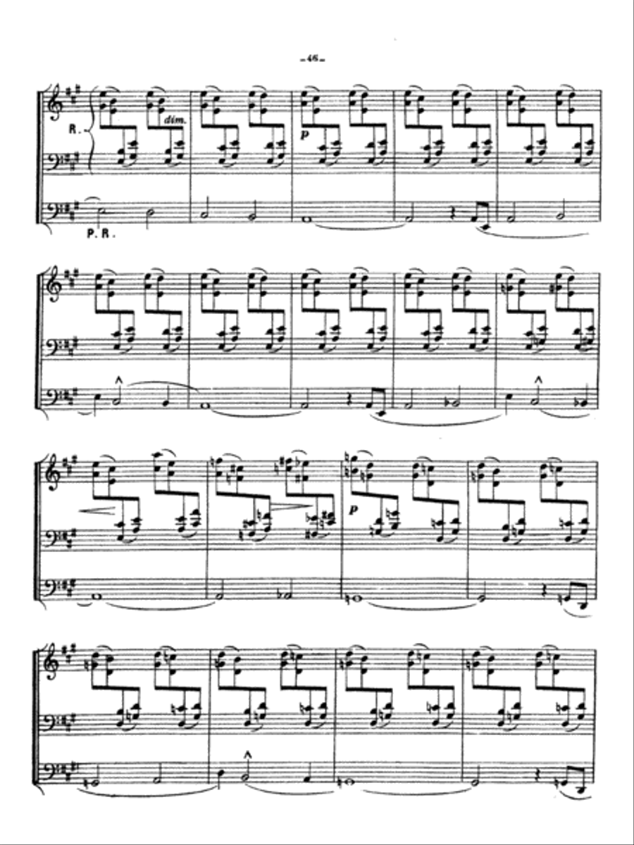 Vierne: Symphony No. 1, Op. 14 Organ scores gallery preview page 5