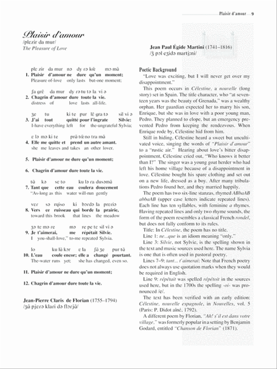 Gateway to French Mélodies Voice Solo scores gallery preview page 3