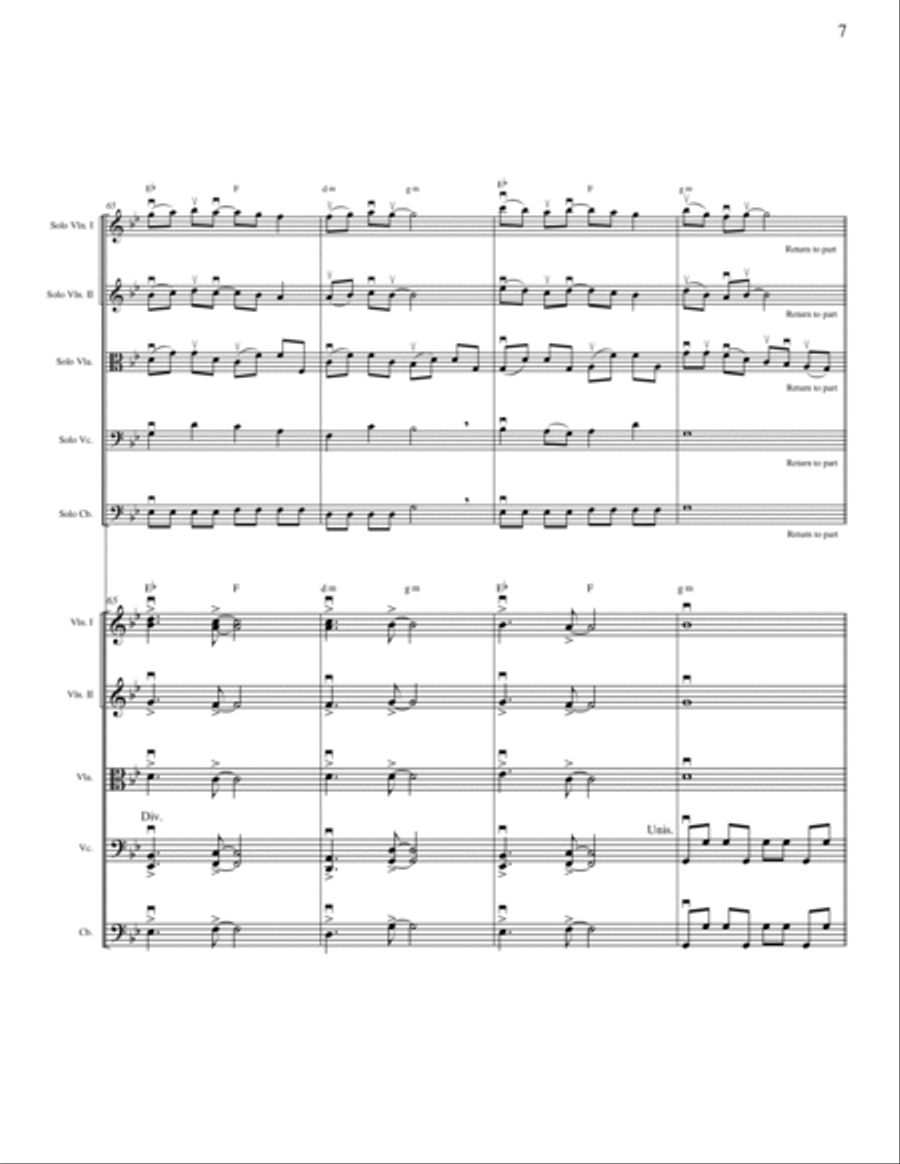 Night Voyage Orchestra scores gallery preview page 8
