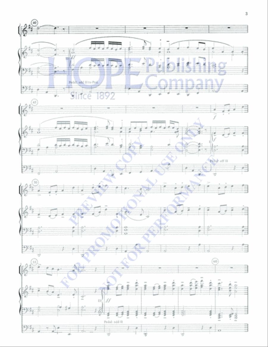 The Classical Wedding Trumpet Solo scores gallery preview page 5