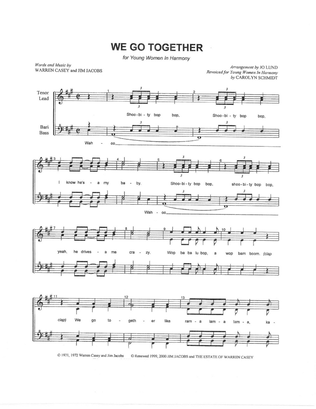 Book cover for We Go Together