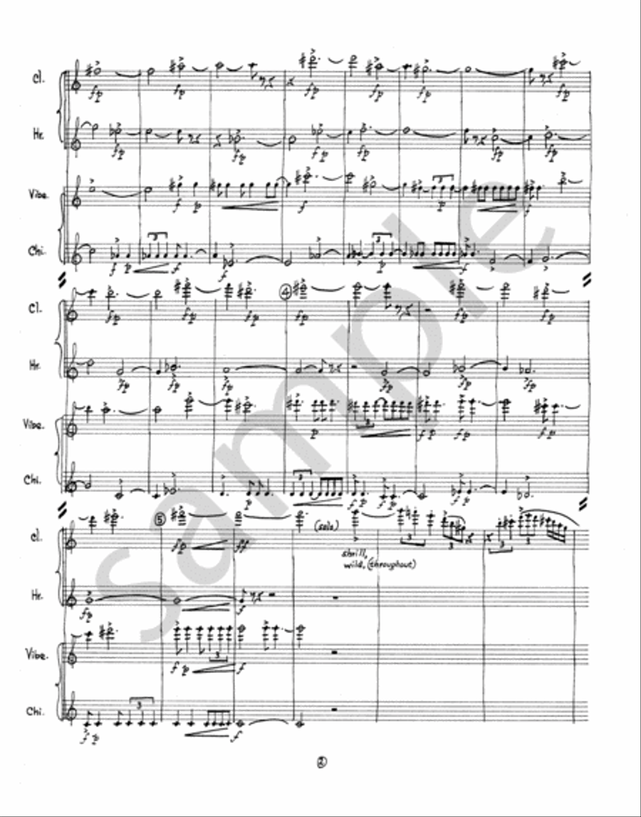 Galaxy I Galaxy I B-Flat Clarinet scores gallery preview page 3