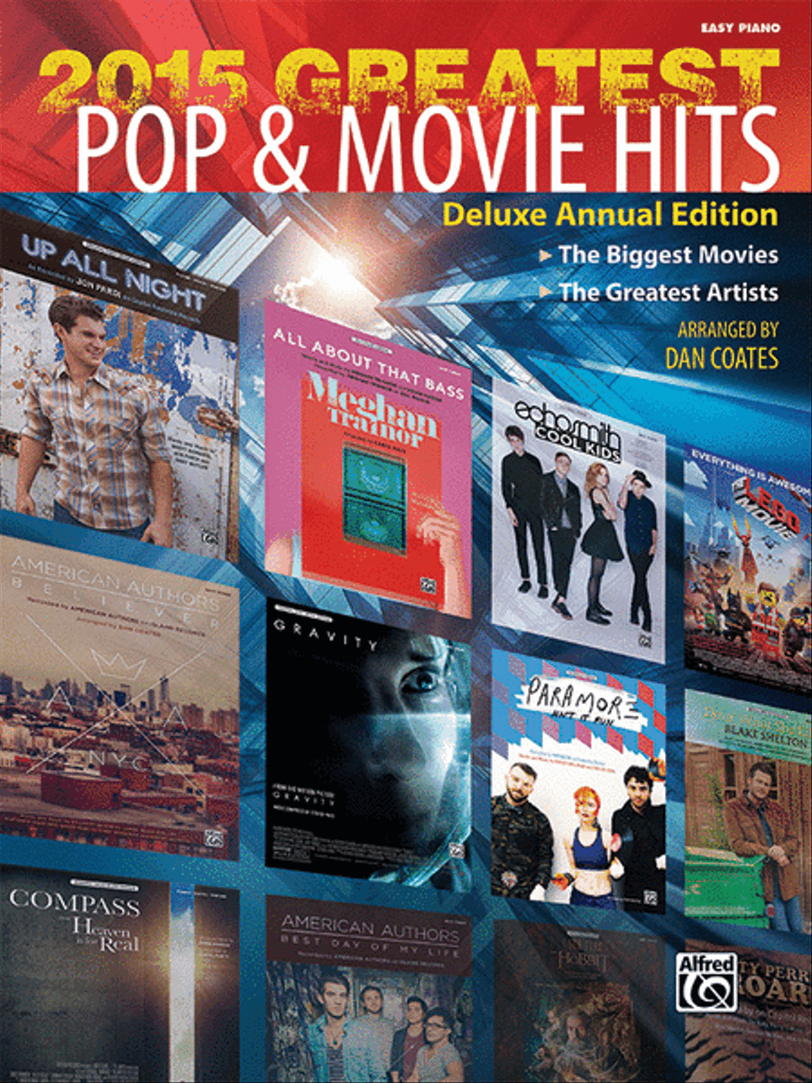 2015 Greatest Pop & Movie Hits (Easy Piano)