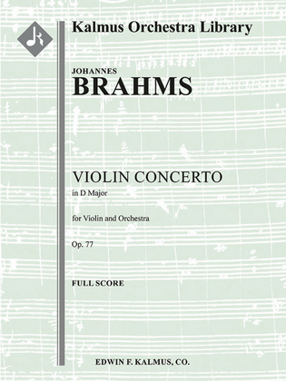 Concerto for Violin in D Major, Op. 77