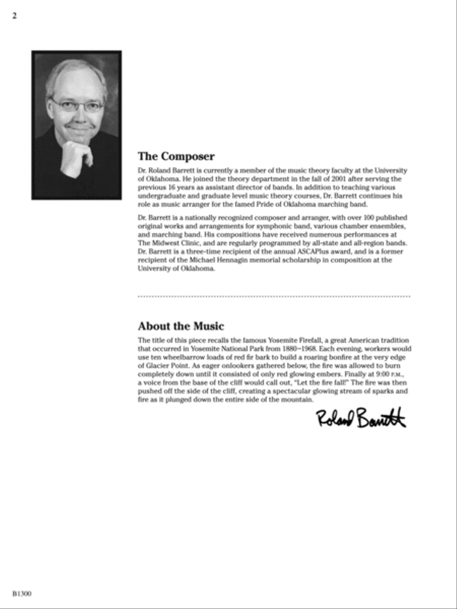 Firefall: Score Concert Band scores gallery preview page 2