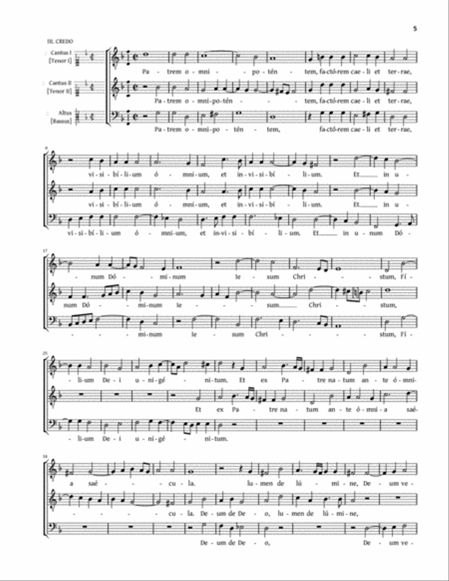 Missa quodlibetica trium vocum (Luython) - TTB