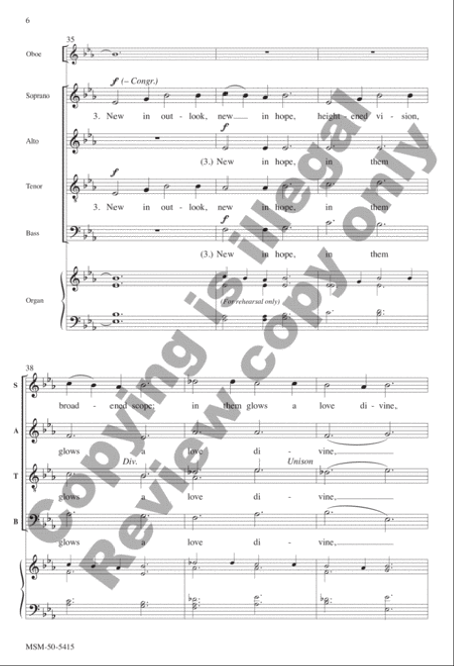 Holy Spirit, Gift of God Holy Spirit, Gift of God Divisi scores gallery preview page 6