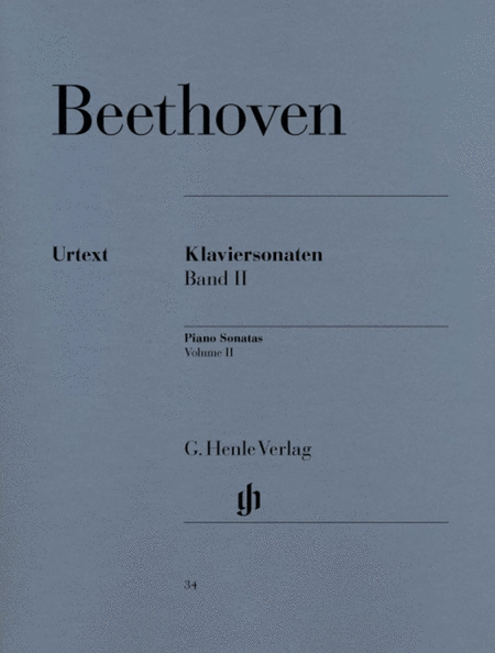 Beethoven - Piano Sonatas Book 2 Urtext