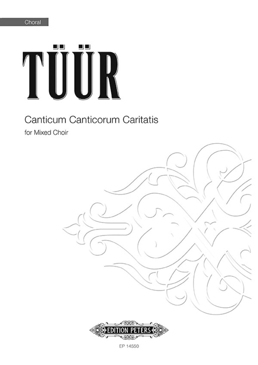 Canticum Canticorum Caritatis 4-Part scores gallery preview page 1
