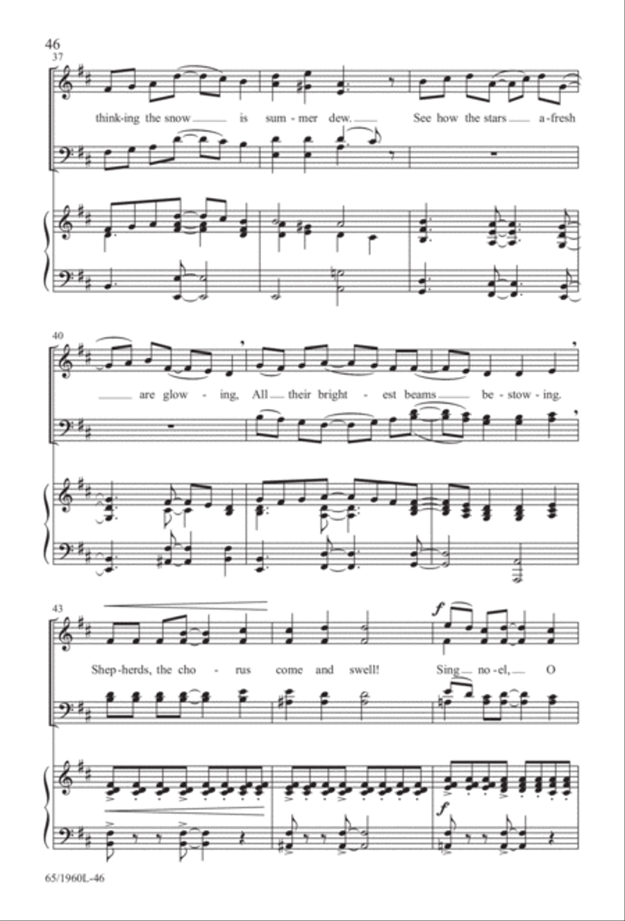 A New Birth...A New Beginning 4-Part scores gallery preview page 47
